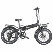 36V250W Fat Tire Mini Folding Mountain Ebike Cruiser Electric Bicycle